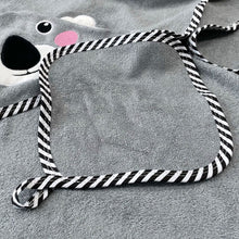 Load image into Gallery viewer, Luxury Hooded Koala Towel & Face Cloth Set