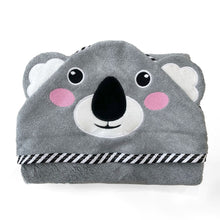 Load image into Gallery viewer, Luxury Hooded Koala Towel & Face Cloth Set