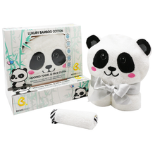 Load image into Gallery viewer, Hooded Panda Baby and Childen&#39;s  towel 
