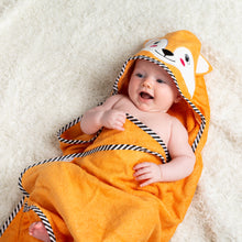 Load image into Gallery viewer, Luxury Hooded Fox Towel &amp; Face Cloth Set
